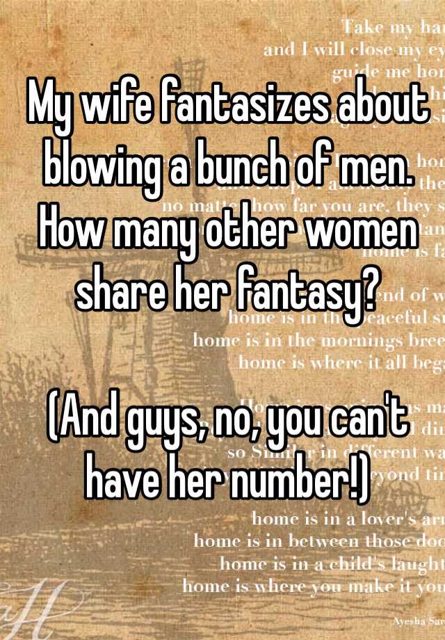 Wife Fantasizes About Other Guys